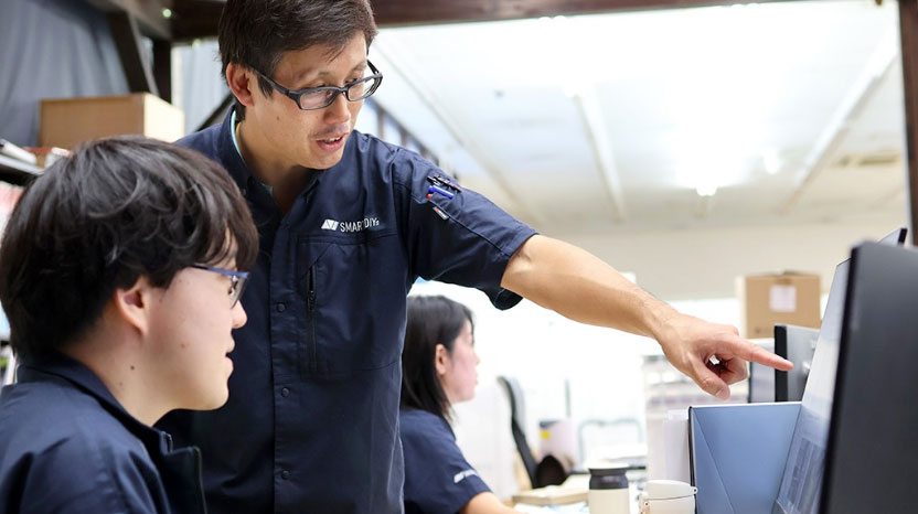 各分野に精通したスタッフ