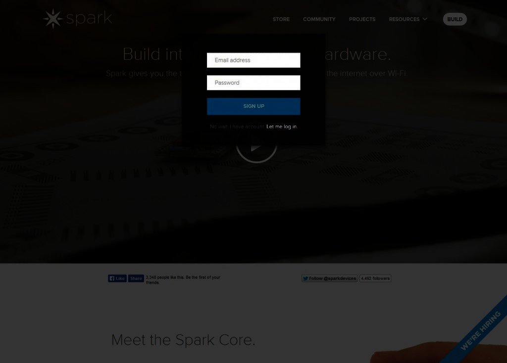 Spark Core登録