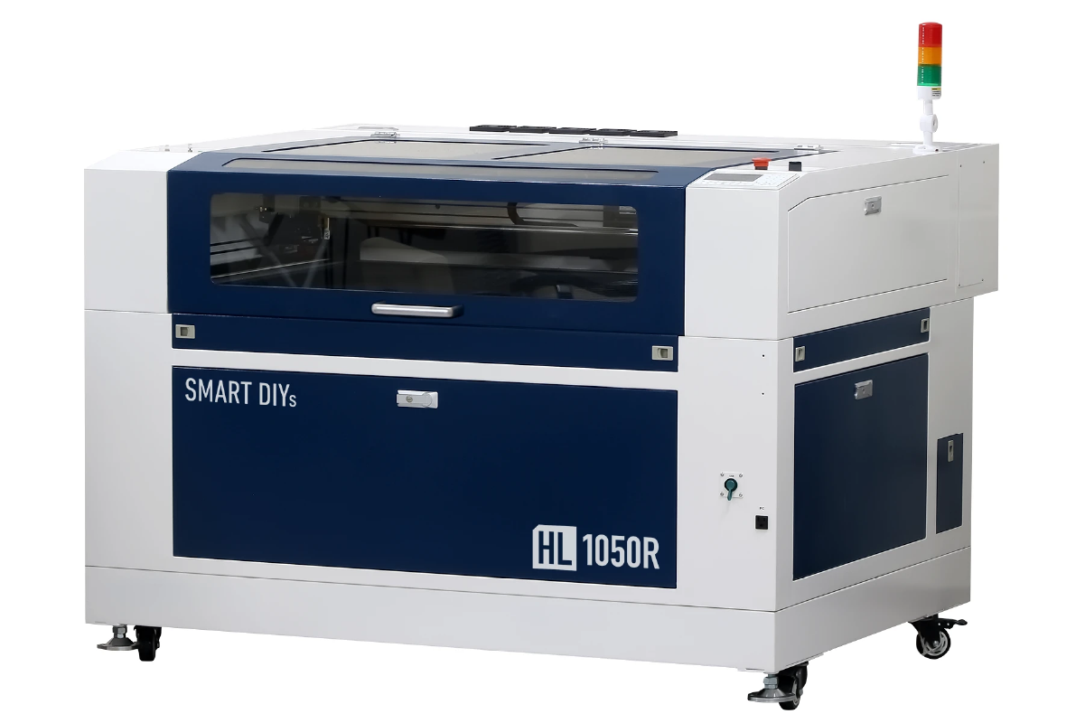HLシリーズ(HL1050R)|smartDIYsのハイエンドCO2レーザーカッター。カメラ補正・自動ベッド調整搭載