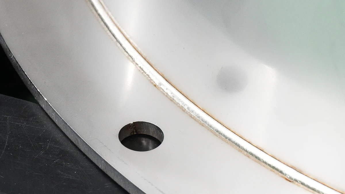 株式会社パパス SLW1500A 溶接結果