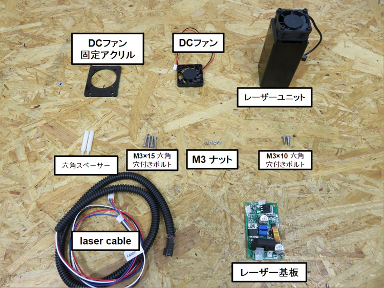 レーザーユニット