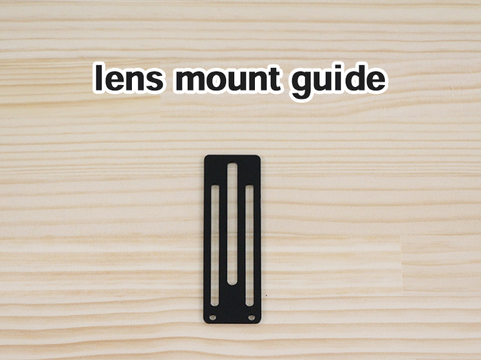 lens mount guide