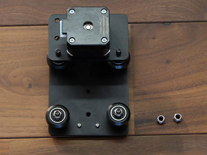 wheel plate motor mountユニット取り付け