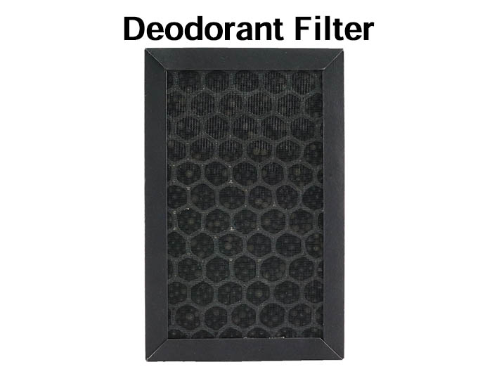 Deodorant filter
