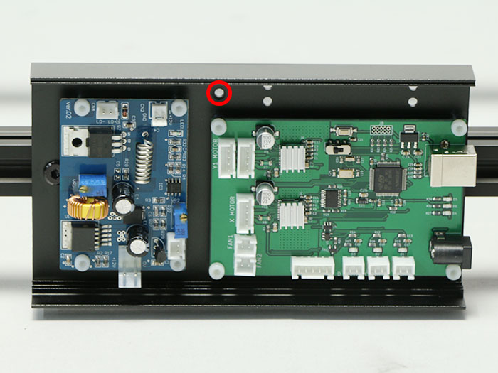 PCBケース正面