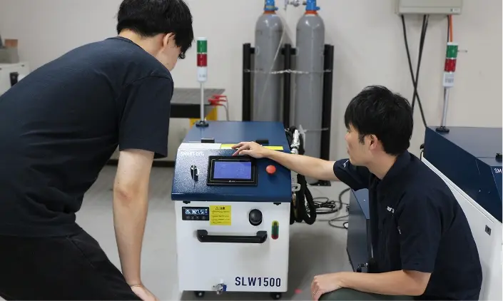 製品体験の様子